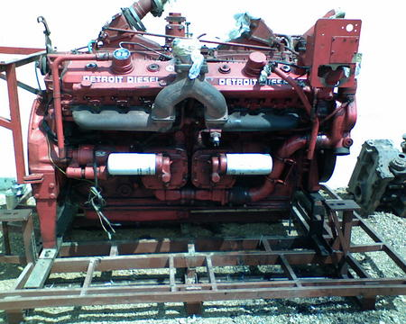 Контрактный двигатель Detroit 16V92 Diesel