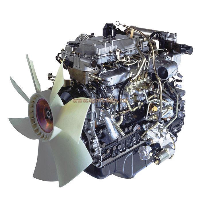 Ремонт дизельного двигателя Isuzu 4HK1.