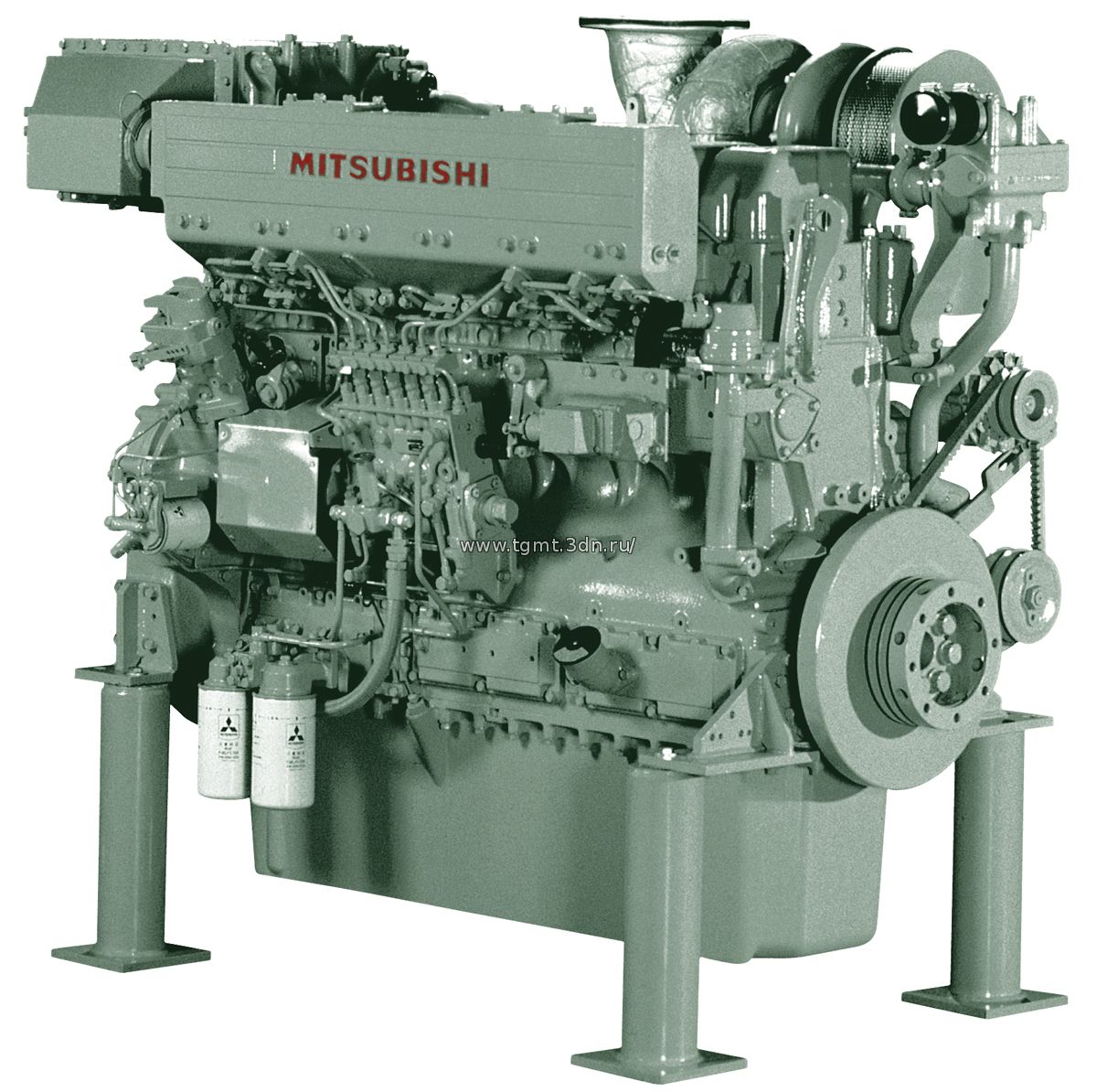 Двигатели Mitsubish S6A3-MPTK